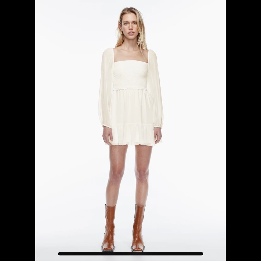 Aritzia: Wilfred: Tempest Mini Dress